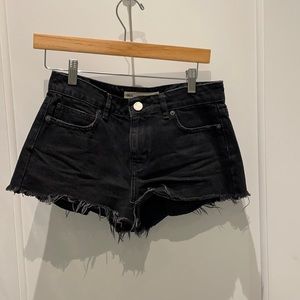 Black ASOS Jean shorts